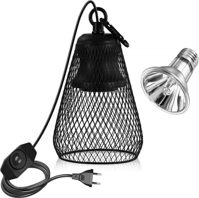 Produktbild von Heizlampe für Terrarien, UVA UVB Schildkrötenlampe Terrarium Heizbirne, 50W Heizbirne für Schildkröten Reptilien Eidechsen Schlangen Chamäleons