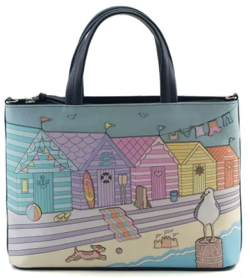Image de Sac bandoulière en cuir avec bandoulière réglable