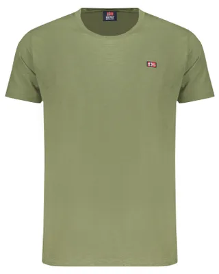 Obrázok produktu pre Norwegen 1963 Grünes Kurzarm-T-Shirt Für Herren