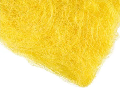 Produktbild von Dekolo Füllmaterial Geschenkkörbe Sisalheu für Tischdekoration Vasenumhüllungwird häufig in der Floristik verwendet Gelb