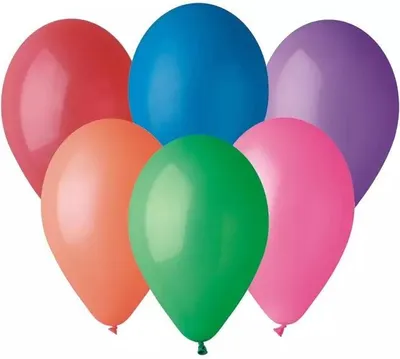 Image de Mélange de ballons de couleur pastel, G110, 30 cm, 50 pcs.