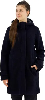 Produktbild von Woman Coat FIX Hood black blue (N950) 42