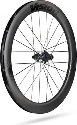 Produktbild von Vision Laufradsatz Metron 60 RS 60 Schwarz - aerodynamischer Carbon-Race-Lauf...