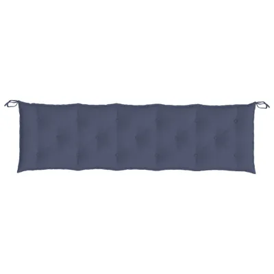 Immagine prodotto di vidaXL Cuscino per panchina da giardino blu navy 180x50x7 cm Tessuto Oxford