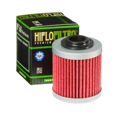 Produktbild von Hiflofiltro Can Am Ds 450 08 Ölfilter Schwarz  Schwarz One Size