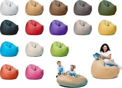 Produktbild von sunnypillow XXL Sitzsack mit Styropor Füllung 125 cm Durchmesser 2-in-1 Funktionen zum Sitzen und Liegen Outdoor & Indoor für Kinder & Erwachsene viele Farben und Größen zur Auswahl Beige