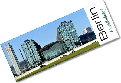 Produktbild von streetline Berlin Hauptbahnhof Panorama Souvenir Magnet