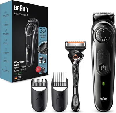 Obrázok produktu pre Braun Zastrihávač fúzov 5 TrimmerZastrihávač vlasov Pánsky zastrihávač vlasov na tvár (