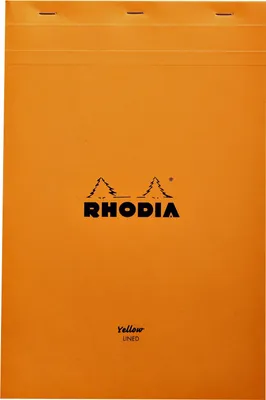 Immagine prodotto di RHODIA 19660C RHODIA Blocco note n. 19, DIN A4+, liniert, arancione