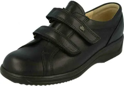 Produktbild von Finn Comfort, Aleppo, Damen, Halbschuhe, Schwarz, Leder, NEU - Damenschuhe Bequeme Ballerina / Slipper, Schwarz