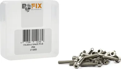 Produktbild von Bofix Box A 25 Allen Bolts M4x20 Edelstahl