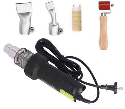 Productafbeelding van 2000 W led-digitaal heteluchtpistool met accessoires