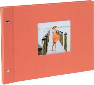 Obrázok produktu pre Fotoalbum Goldbuch Bella Vista lososový 30 x 25 cm – 40 strán z čierneho kartónu