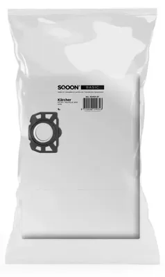 Produktbild von SQOON Staubsaugerbeutel passend für Kärcher WD2 Plus/WD3/KWD1/KWD2/KWD3/WD3.200 5 Stuck - WD3.800 M/SE4001/SE4002 Nass-/Trockensauger,2.863-314.0
