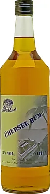 Produktbild von Burkes Übersee Rum 73% | 1l. Flasche