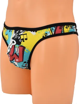 Produktbild von Herren String bunt