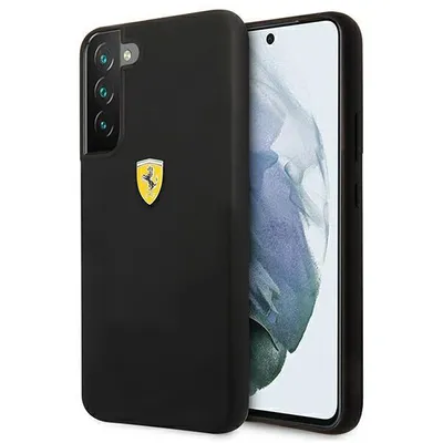 Produktbild von Ferrari 3666339045104, Cover, Samsung, Galaxy S22+, 16,8 cm (6.6"), Schwarz