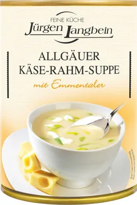 Image de Jürgen Langbein Soupe au fromage et à la crème de l'Allgäu, 400ml