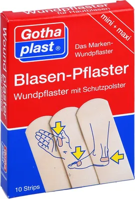 Obrázek produktu pro Gothaplast náplast na kožní puchýře 10 ks