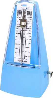 Produktbild von keepdrum Metronom GMPL BL  mit Glocke Blau