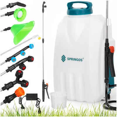 Image de Pulvérisateur électrique - Fonctionnement sur batterie - Pour plantes - 12 litres
