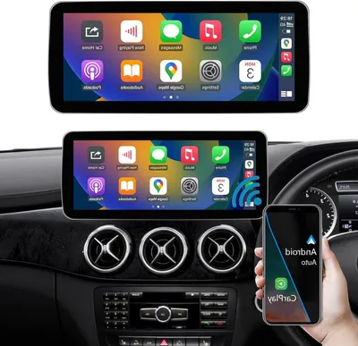 Immagine prodotto di Autoradio con schermo touchscreen da 12,3 pollici – display di infotainment, sistema di navigazione e CarPlay wireless