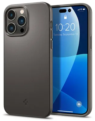 Produktbild von Spigen ACS04767, Cover, Apple, iPhone 14 Pro Max, 17 cm (6.7"), Grau