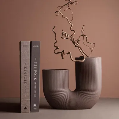 Produktbild von Vase Stravalla - braun