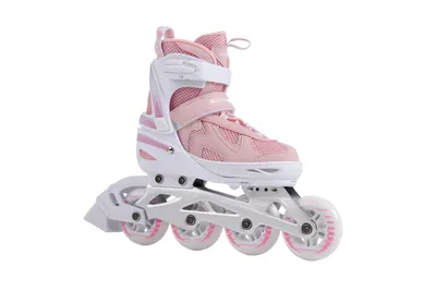 Zdjęcie produktu dla Rolki Blackwheels Flex Pro Różowe Rolki regulowane w 4 rozmiarach 38-41