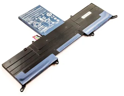 Produktbild von Akku für Acer Aspire S3-951-2464G34ISS Li-Pol 11,1 Volt 3000 mAh schwarz.