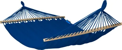 Produktbild von Potenza Stabhängematte Merida 220x160cm für 2 Personen Hängematte 100% Baumwolle, Belastbarkeit bis 200 kg Doppelhängematte