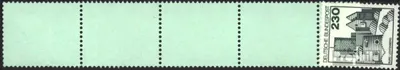 Produktbild von Briefmarken BRD (BR.Deutschland) 1978 Mi 999R Endfünferstreifen postfrisch Burgen und Schlösser