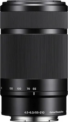 Image de Sony SEL55210 SLR Téléobjectif Noir
