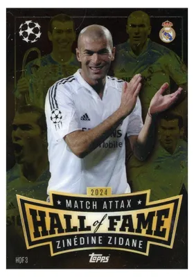 Immagine prodotto di HOF 3 - Zinedine Zidane - Hall of Fame Chrome - 2024/2025