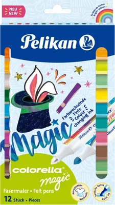 Obrázok produktu pre Pelikan Fasermaler colorella magic 12er Kartonetui