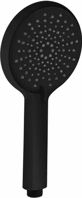 Produktbild von Sapho Massage-Handbrause, 3 Duschmodi + Spülmodus, Silikondüsen, Durch. 120mm, ABS / Schwarz matt