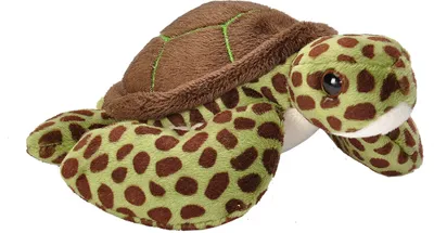 Produktbild von Wild Republic - Kuscheltier - Pocketkins Eco - Grüne Meeresschildkröte