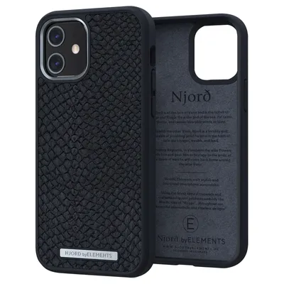 Produktbild von Njord Vindur Case Apple iPhone 12/12 Pro, grey