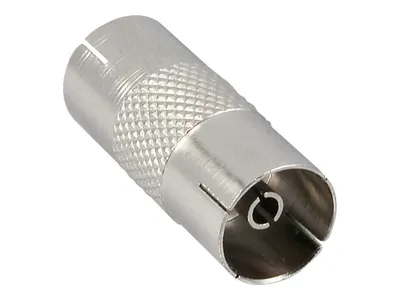 Produktbild von 10er Pack InLine® Antenne Koaxial Verbinder Kupplung/Kupplung, Metall