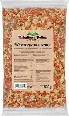 Zdjęcie produktu dla Mieszanka warzyw korzeniowych 500 G - Suszona - Baza bulionu warzywnego - Bez dodatków - Intensywny smak