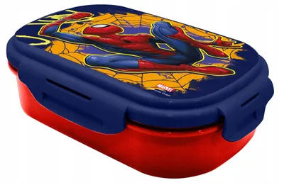 Obrázok produktu pre Pudełko śniadaniowe Spiderman + sztućce SP50071