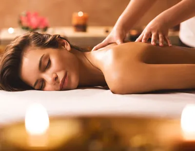 Produktbild von GREENDOOR Massagekerze Golden Spa