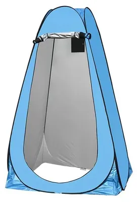 Image de Tente de douche 1L bleu clair
