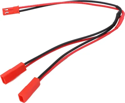 Zdjęcie produktu dla Rozgałęźnik wtyczki JST Kabel męski żeński Y Kabel przejściowy 1 żeński na 2 męskie równoległe do samochodów RC, samolotów i łodzi