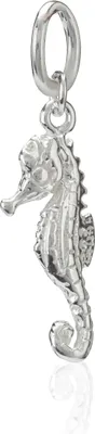 Produktbild von Damen Kettenanhänger Seepferd 925 Silber 21x9mm Schmuck Talisman Motiv Amulett