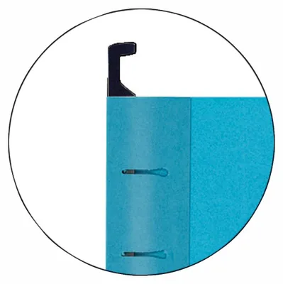 Productafbeelding van Esselte 93133, A4, Papier, Kunststof, Blauw, 330 mm, 245 mm, 120 g