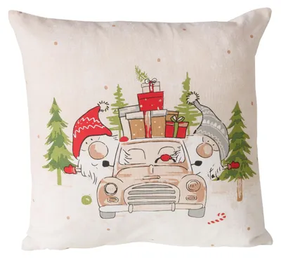 Image de Coussin décoratif de Noël CARRIE, 45 x 45 cm
