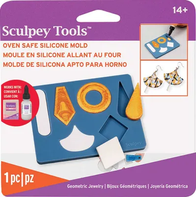 Obrázok produktu pre Silikónová forma Sculpey na geometrické šperky