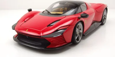 Produktbild von Bburago Ferrari Daytona SP3 1:18 Modellauto Exklusiver Sportwagen für Sammler