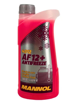 Zdjęcie produktu dla Mannol Środek zapobiegający zamarzaniu chłodnicy AF12+ G12+ 1 litr